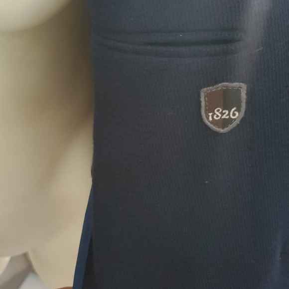 Navy jacket by Black and Brown 1826 size small - Picture 6 of 8